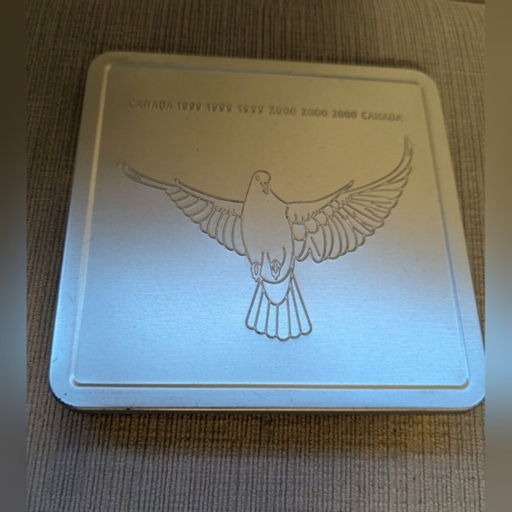 Brand New Canada 1999 Millennium Keepsake Tin